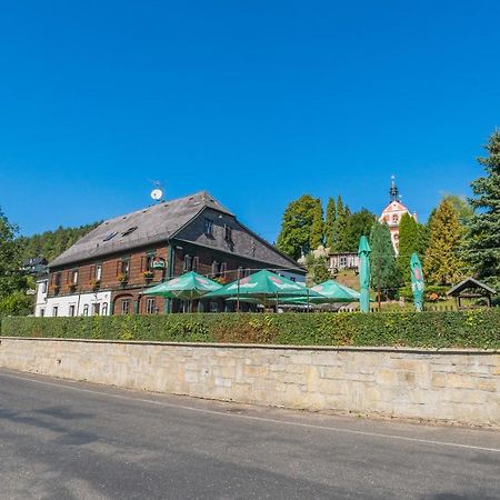 Hotel Penzion Drevak Jetřichovice Exterior foto